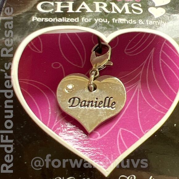 Bundle Sale 3 for $15 | Cherish Charms | Danielle | Name Charm | Mulberry Studio - Picture 4 of 6